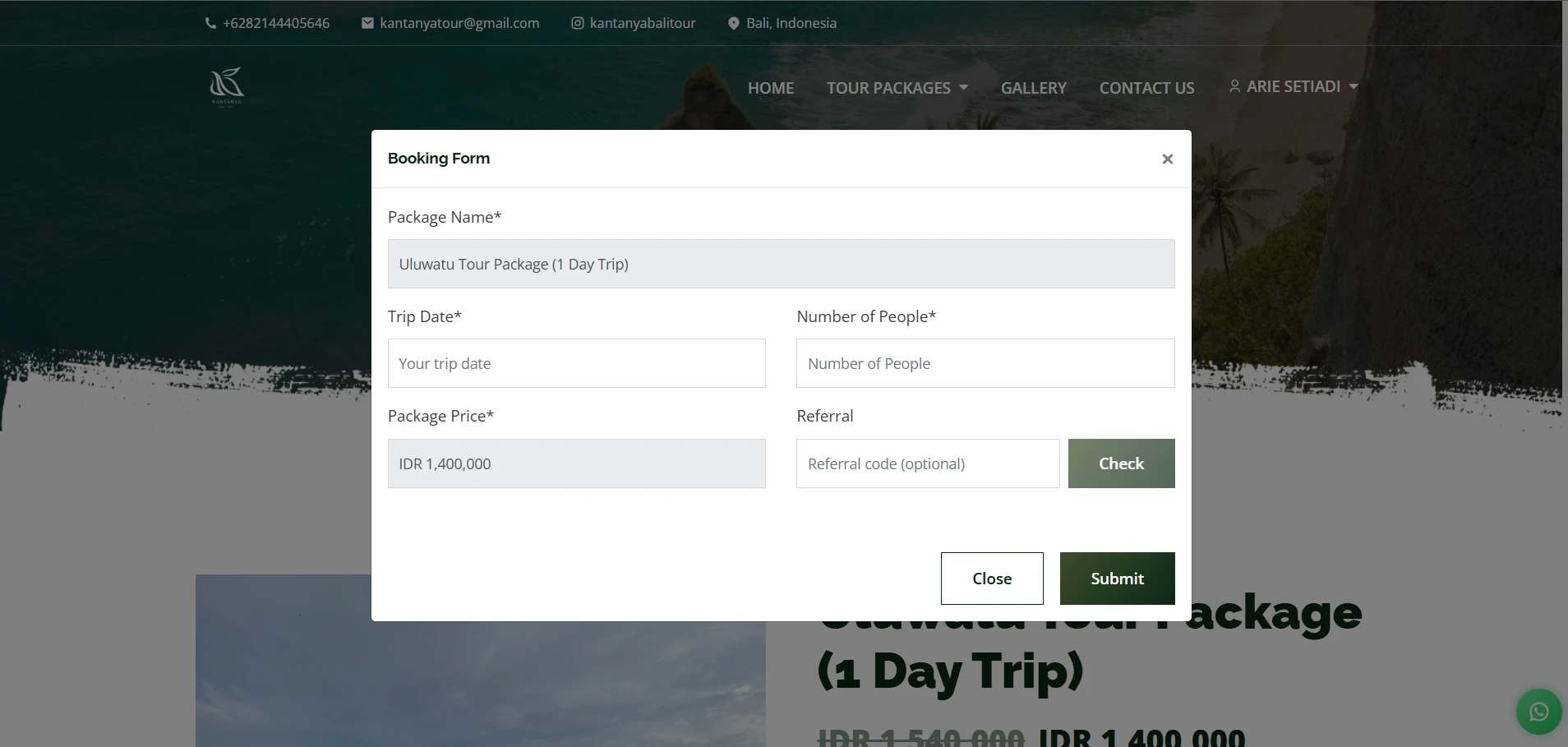 Image of Kantanya Bali Tour (Travel Agency)